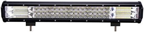Led Light Bar, Senlips 20" 288W Triple Row Spot Beam Stripe light Durable LED Chips Driving Fog Lamp IP 67 Waterproof for Off-road Vehicle, ATV, SUV, UTV, 4WD, Jeep, Boat- Black