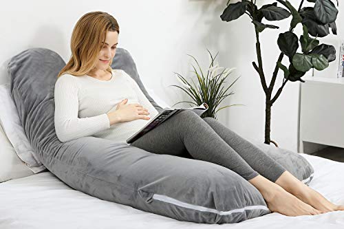 2 Meiz+Shaped+Pregnancy+Pillow+Removable