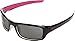 Under Armour Surge Sunglasses, Shiny Black-Magenta/Gray Lens, 55 mm