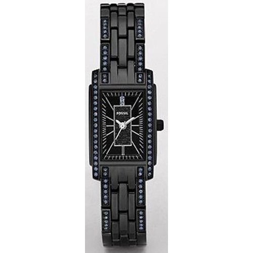 Fossil Women's ES2777 Black Stainless-Steel Analog Quartz Watch with Black Dial