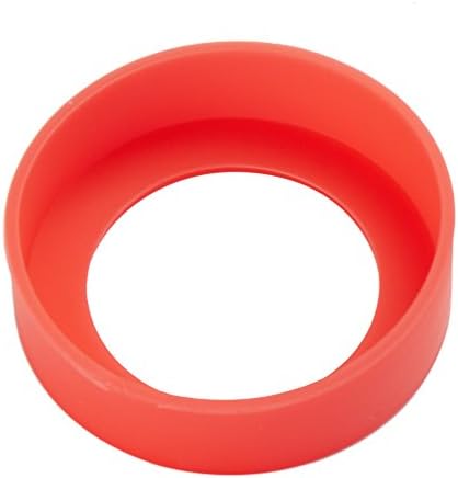 Silicone Under Cover Zojirushi & thermos 16-Ounce Stainless Steel Mug diameter 6.5cm - 2PCS - Red