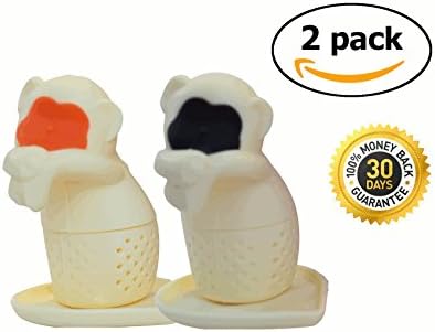 Monkey Mo Loose Leaf Tea Infuser - Color Changing (Pack 2)