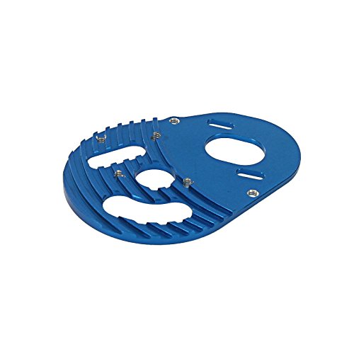 GPM Racing Motor Plate for 1:10 Associated SC10 2WD + Other AE Models, Blue