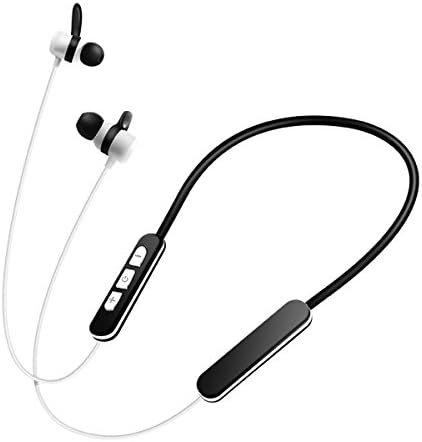 Bluetooth Headphones, Wireless V4.2 Magnetic Earphones, Sweatproof Sports Stereo In Ear Earbuds with Noice Reduction CVC6.0 KDK58 (White)