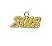 GraduationRoyal 9 inch Graduation Tassel with Gold Year Charm (Royal Blue, 2018)