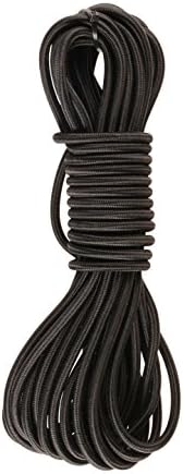 Attwood 11921-5 Shock Cord, Flexible Stretchy Cord, ¼-Inch Thick, 30 Feet Long, for Boat Covers and More