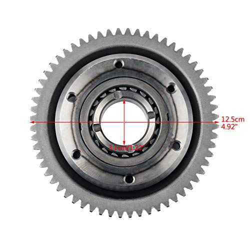 Artudatech Starter Clutch Flywheel Puller Reduction Gear For Honda NX250 A 1988-1990 AX-1