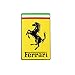 Ferrari Emblem Decal Raised Resin 2 L X 1.25 W inches