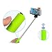 Selfie Stick, Imarku® Extendable Wireless Bluetooth Selfie Stick with built-in Bluetooth Remote Shutter Monopod for Apple, Android Smartphones (Green)