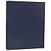 JAM PAPER Matte 28lb Paper - 105 gsm - 8.5 x 11 - Navy Blue - 50 Sheets/Pack