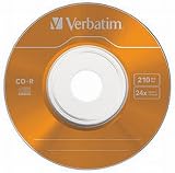 Verbatim CD-R 8cm DataLife Colour 24x Speed 10 Pack Spindle Data Disc view 6