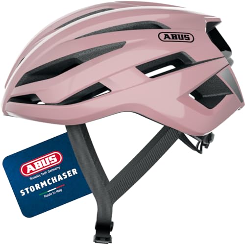 ABUS Road Bike Helmet StormChaser, Pink, Size L