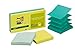 Post-it Super Sticky Pop-up Notes, 3x3 in, 6 Pads, 2X The Sticking Power, Poptimistic, Bright Colors, Recyclable (R330-6SST)