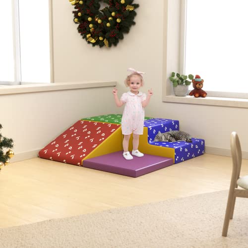 MOOLINCO Soft Kids Couch Crawl and Climbing Toys for Toddlers and Kids
