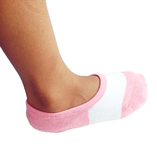 No show socks for flats cotton