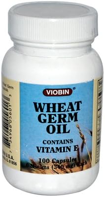 Viobin Wheat Germ Oil - 340 mg - 100 Capsules
