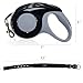 Retractable Dog Leash with Dog Collar ,Adjustable 16.4ft Retractable Pet Leash Dog Lead for Dogs To Training, Walking, Jogging