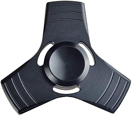Fidget Spinner Toy Stress Reducer, Fingertip gyro with New Ball Bearing Good for ADD, ADHD, Anxiety Multipurpose convenient EDC Focus Toy(black)