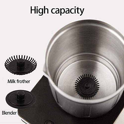 Milchaufschäumer, Elektro Milch Dampfer Schaum-Maschine for Capuccino, Latte, heiße Schokolade, automatische heiße kalte… – Bild 3