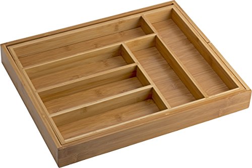 5 Home+Expandable+Flatware+Dividers+Kitchen+Organizer+Cutlery