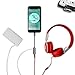 andobil Dongle Headphone Jack Adapter, 3.5mm AUX Headphone Jack Charger Cable Adapter Splitter Compatible with iPhone 7/7 Plus/8/8 Plus/X/Xs/iPad/iPod Touch(Support iOS 12 Previous)