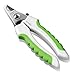 Andis 65700 Animal Nail Cutter for Small Breeds - Stainless Steel Blades with Sharp Efficiency - Designed for Repeated Use & Recommended by Pet Trainers – Medium Size & White/Green