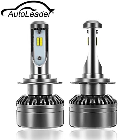 Autoleader S5 Car Headlight LED Bulb H7 H8 H11 30W 4000LM Fog Lamps 8pcs 1860 Chips Headlamp Dual Light Color H7