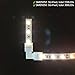 LedPartner LED Strip Connector 10pcs/Pack L Shape Solderless Snap Down 2 Conductor for Right Angle Corner or 90 Degree Connection of 10mm Wide SMD5050 Single Color LED Flexible Strip Lights