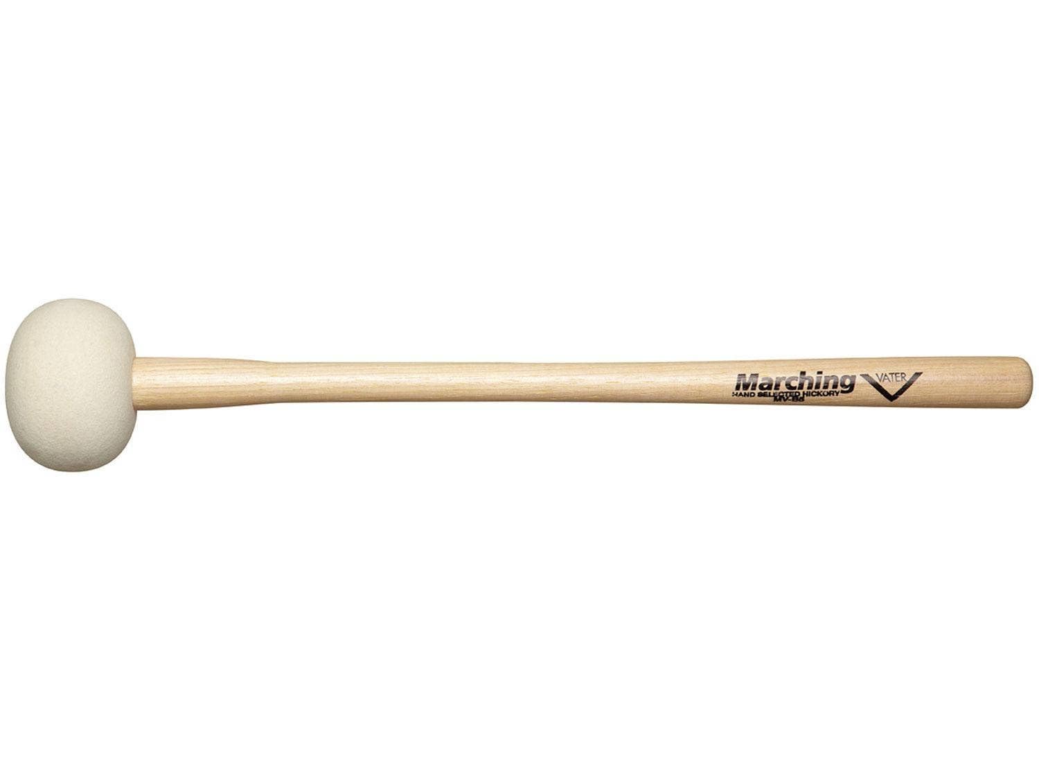 Vater DrumSticks B5 - Marching Bass Drum Mallet for 30" + | 76.2cm + Drums