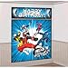 Power Rangers Ninja Steel Deluxe MEGA Birthday Party Supply Pack For 16 With Dessert Plates, Napkins, Cups, Tablecover, Candle, Scene Setter, Cutlery, and Exclusive Pin By Another Dream!