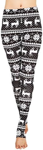 Womens 3d Digital Printed Corpse Bride Workout Capri Leggings Stretch Tights