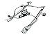 Prime Choice Auto Parts WR841536 Front Left Drivers Side Power Window Regulator With Motor