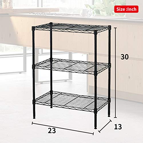 6 Shelving+Adjustable+Commercial+Organizer+13x23x30