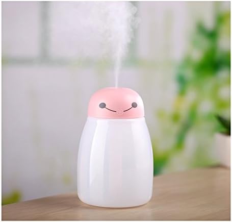 EDWARD Smiling Face Mini Atomization Ultrasonic Aromatherapy Essential Oil Humidifier Evaporator