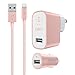 Belkin Charger Kit for iPhone & iPad - Retail Packaging - Rose Gold