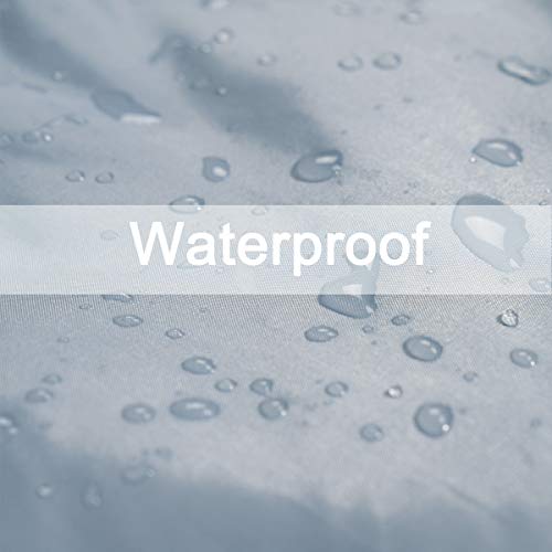 NOOA Hair Cutting Cape - Waterproof Haircut Apron with adjustable Closure,35.5 x 55inch Hair Salon Nylon Capes,Hairdressing Cover Fits for Barber & Home Use (1 Pack,Grey)