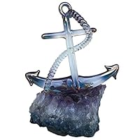 Prochaska Gallery Hand Blown Glass Anchor Figurine