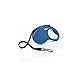 FLEXI New Classic Retractable Dog Leash (Tape), 10 ft, Extra Small, Blue
