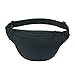 Fanny pack, BuyAgain Unisex 2 Zipper Quick Release Buckle Travel Sport Running Waist Fanny Pack