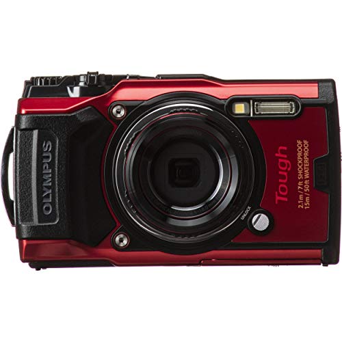 Olympus Tough TG6 Digital Camera with Deluxe Accessory Bundle Includes SanDisk Ultra 64GB