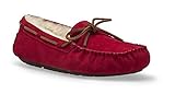 UGG Women's Dakota Moccasin, JESTER RED, 7 B US