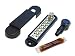 Bay Marine Supply Busbar - 12-Point Power Distribution Block (240A Rating) - #8 Terminal Screws & 1/4" Stud - Black Bus Bar (with Complimentary Electrical Grease) primary