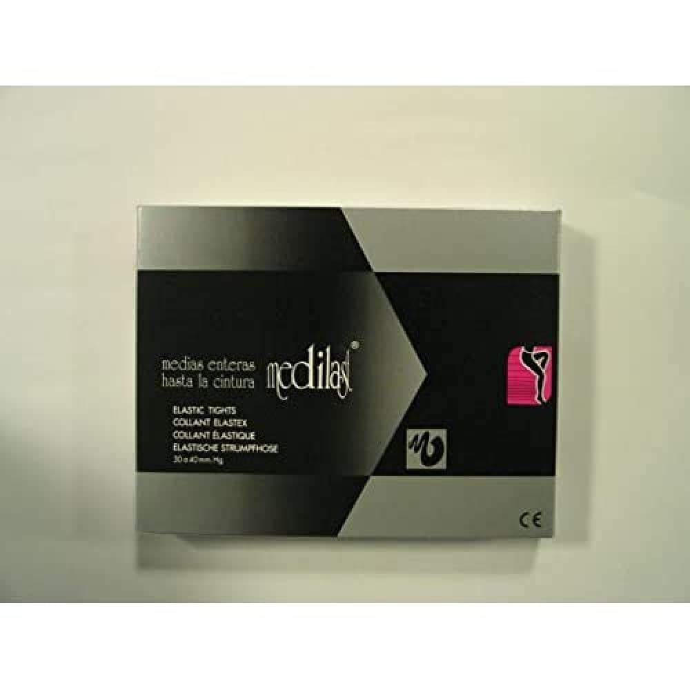 MEDIALAST Comp.Strong Panty Special Size M2 Pantyhose, Black, Women