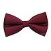 Vera Nuka Men's Solid Pre-tied Formal Tuxedo Bow tie