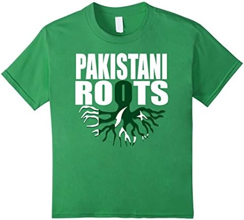 Kids Storecastle Pakistani Roots Pakistan Pride Flag Gift T-Shirt 6 Grass