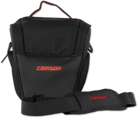 Camson Quality Compact Holster Camera Case for Canon EOS SLR and Rebel XS, XSi, T1i, T2i, T3, T3i, T4i, 50D, 60D, 60Da, and more (Black)