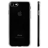 iPhone 7 Case, Flexible Slim Shock Absorption Crystal Clear Soft Durable Rubber TPU Cover for Apple iPhone 7 - Fully Transparent | totallee The Spy (Clear)