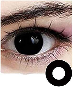 Halloween Color Change Pair Parties Cosplay Colorful Makeup Dress Up Costume Accessory Style(Black)