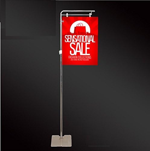 Amazon Com Meoly L Sign Adjustable Poster Stand Stainless Steel