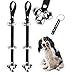COOYOO 2 Pack Dog Doorbells for Potty Training Premium Quality Adjustable Door Bell with 7 Extra Large Loud 1.4 DoorBells